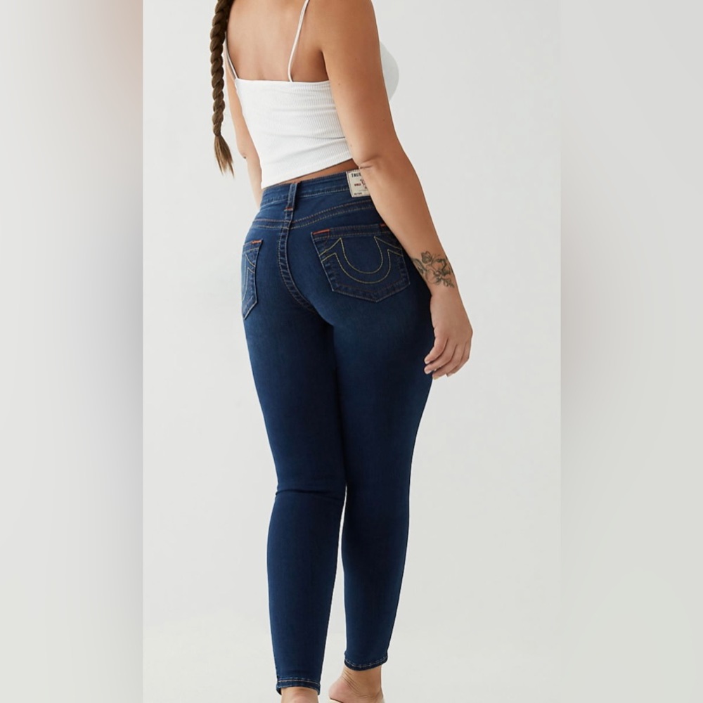 True Religion JENNIE MID RISE CURVY SKINNY JEAN